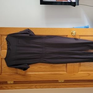 Loft dark grey short sleeve jump suit. Size 2.